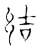 結(传抄·宋·古文四声韵)